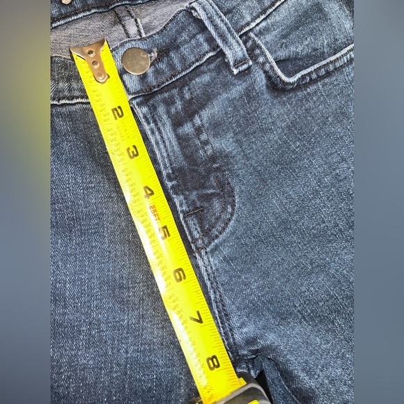 J Brand Skinny Leg Dark Blue Denim Jeans Size 27 - Picture 10 of 11